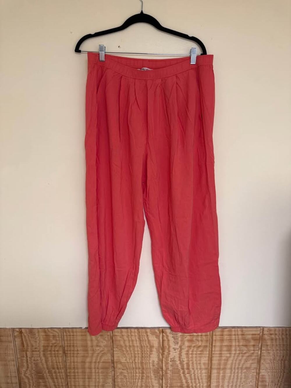 Double Zero Women’s S Coral relaxed pants (as33b3)